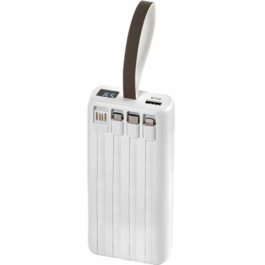 Powerbank THEGENERAL 20000mAh PowerPulse 10W White (40011319-08) Комплектація  кабель Type-С