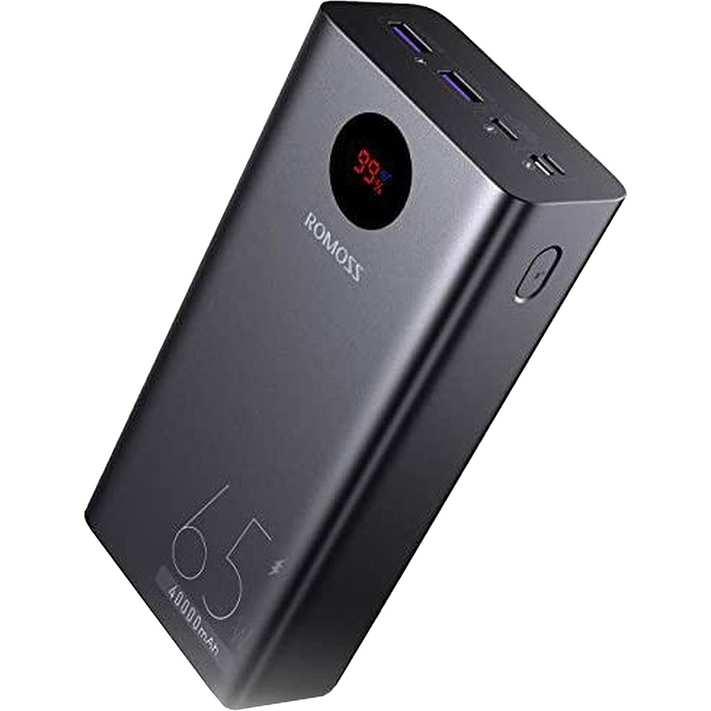 Powerbank ROMOSS PEA40 Pro PD 65W(PEA40-282-2183H) 40000mAh Black