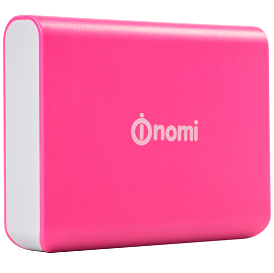 Powerbank NOMI A104 10400 mAh розовый Цвет розовый