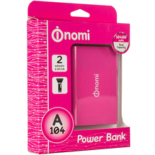 Powerbank NOMI A104 10400 mAh розовый