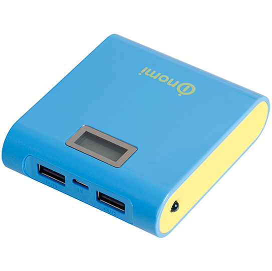 Powerbank NOMI B078 7800 mAh жовто-синій Ємність 7800