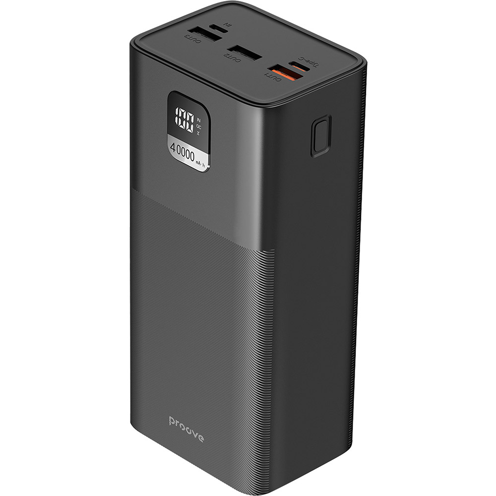 Powerbank PROOVE Giant Lite 40000mAh 22.5W Black (58994black)