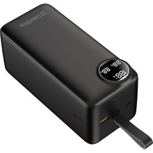 Powerbank COLORWAY LCD 50000 mAh Black (CW-PB500LPA4BK-PDD)