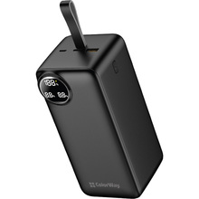 Powerbank COLORWAY LCD 50000 mAh Black (CW-PB500LPA4BK-PDD)