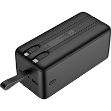 Powerbank COLORWAY LCD 50000 mAh Black (CW-PB500LPA4BK-PDD)