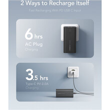 Powerbank Veger ACE100 W1146 10000mAh Black (1283126559143)