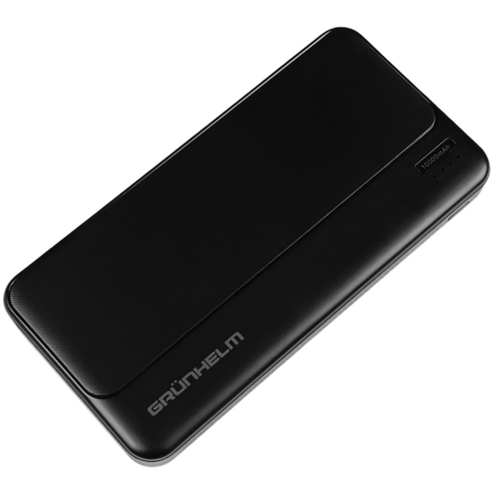 Powerbank GRUNHELM 10000mAh black (GP-10B) Емкость 10000