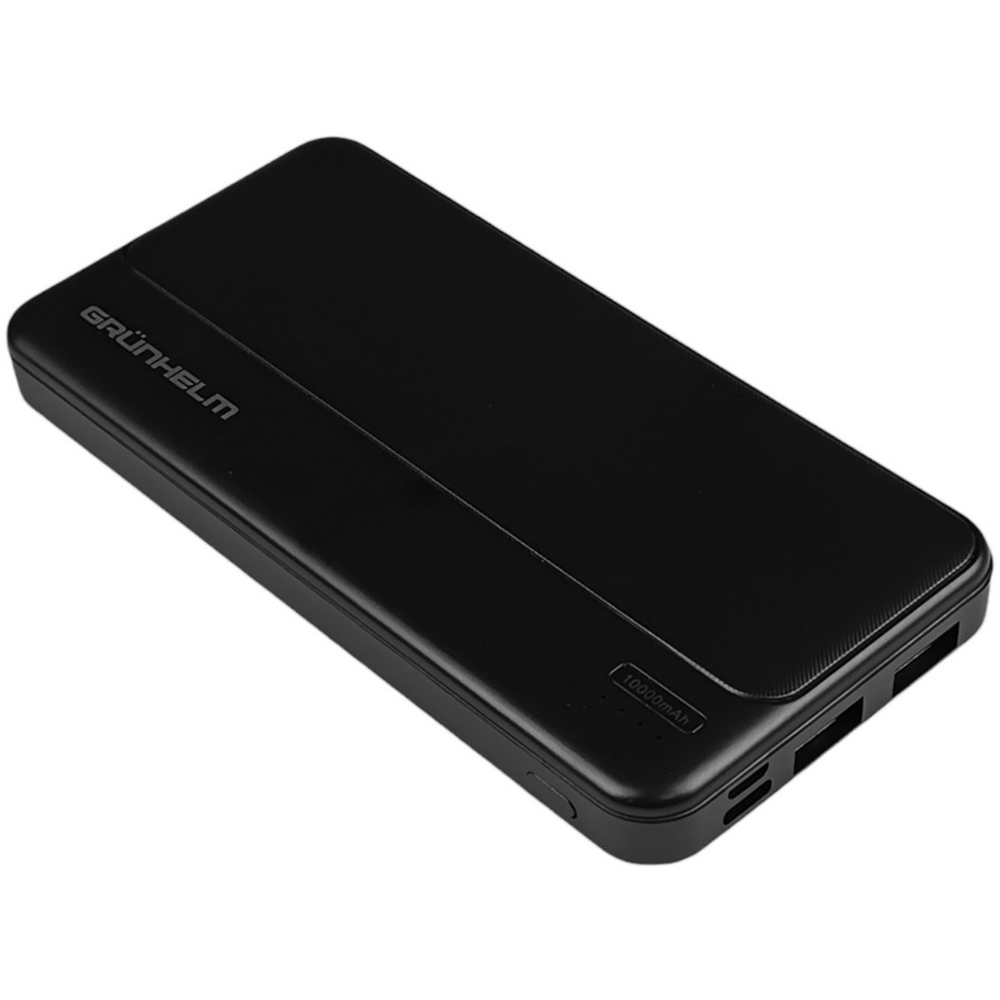 Powerbank GRUNHELM 10000mAh black (GP-10B) Торговая марка GRUNHELM