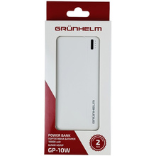 Powerbank GRUNHELM 10000mAh white (GP-10W)