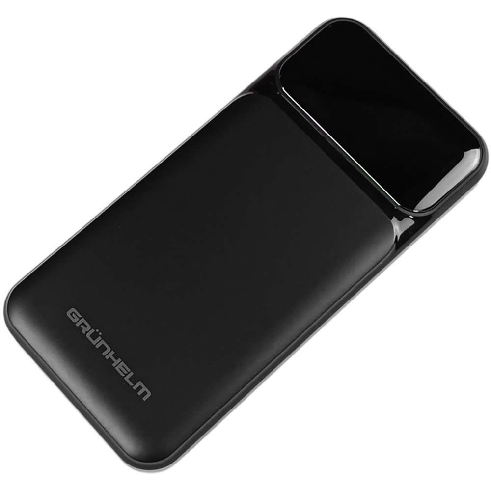 Powerbank GRUNHELM 10000mAh 22.5W Black (GP-10BQC) Емкость 10000