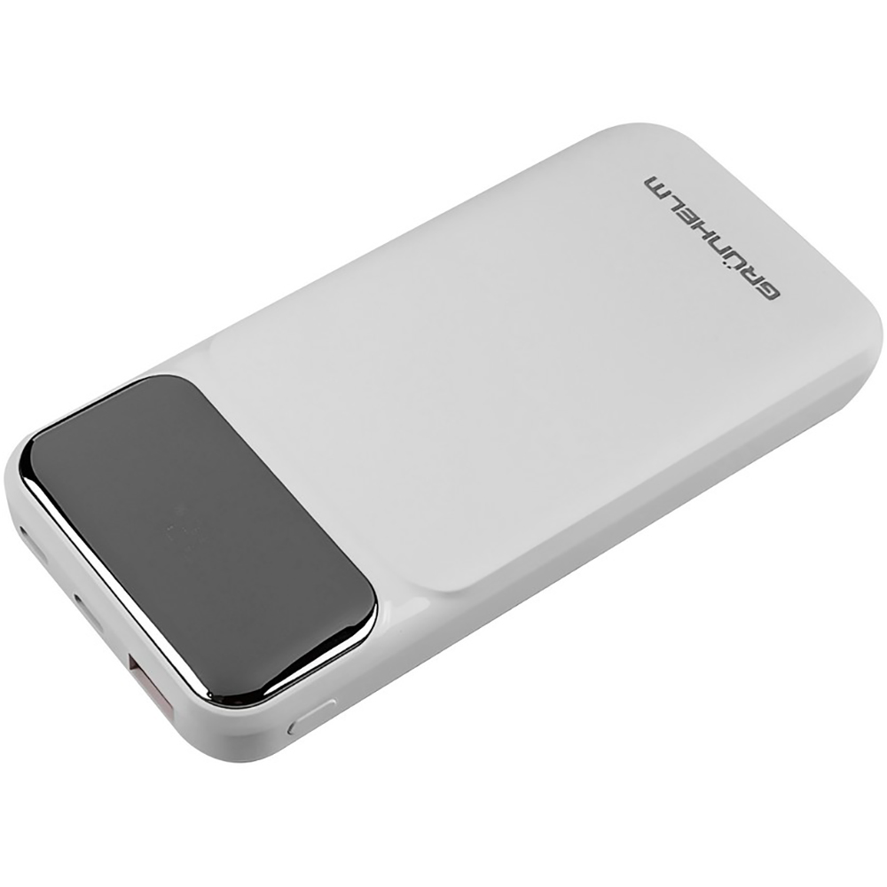 Powerbank GRUNHELM 10000mAh 22.5W White (GP-10WQC) Торговая марка GRUNHELM