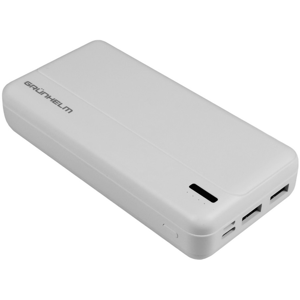 Powerbank GRUNHELM 20000mAh 20W White (GP-20W) Торговая марка GRUNHELM