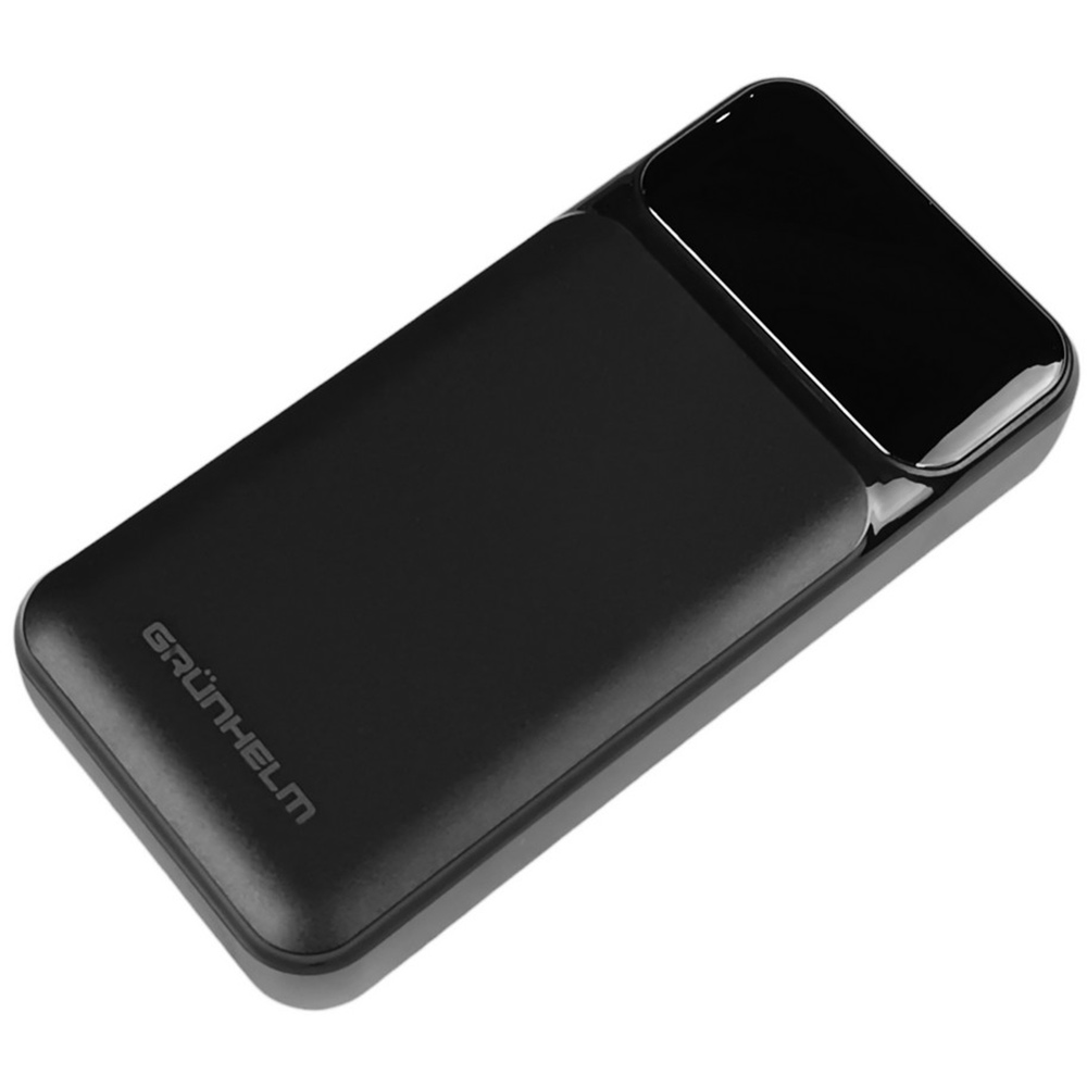 Powerbank GRUNHELM 20000mAh 22.5W Black (GP-20BQC) Входной разъем USB Type-C