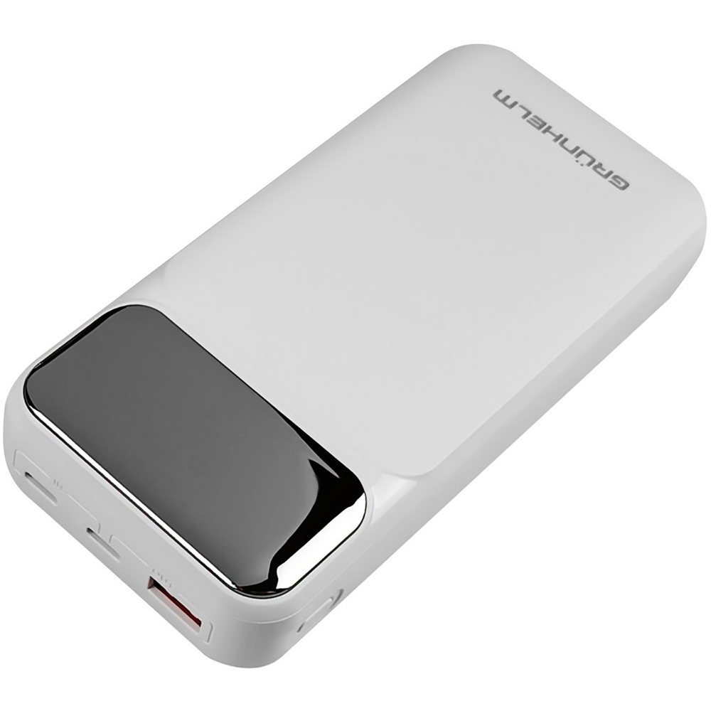 Powerbank GRUNHELM 20000mAh 22.5W White (GP-20WQC) Торговая марка GRUNHELM