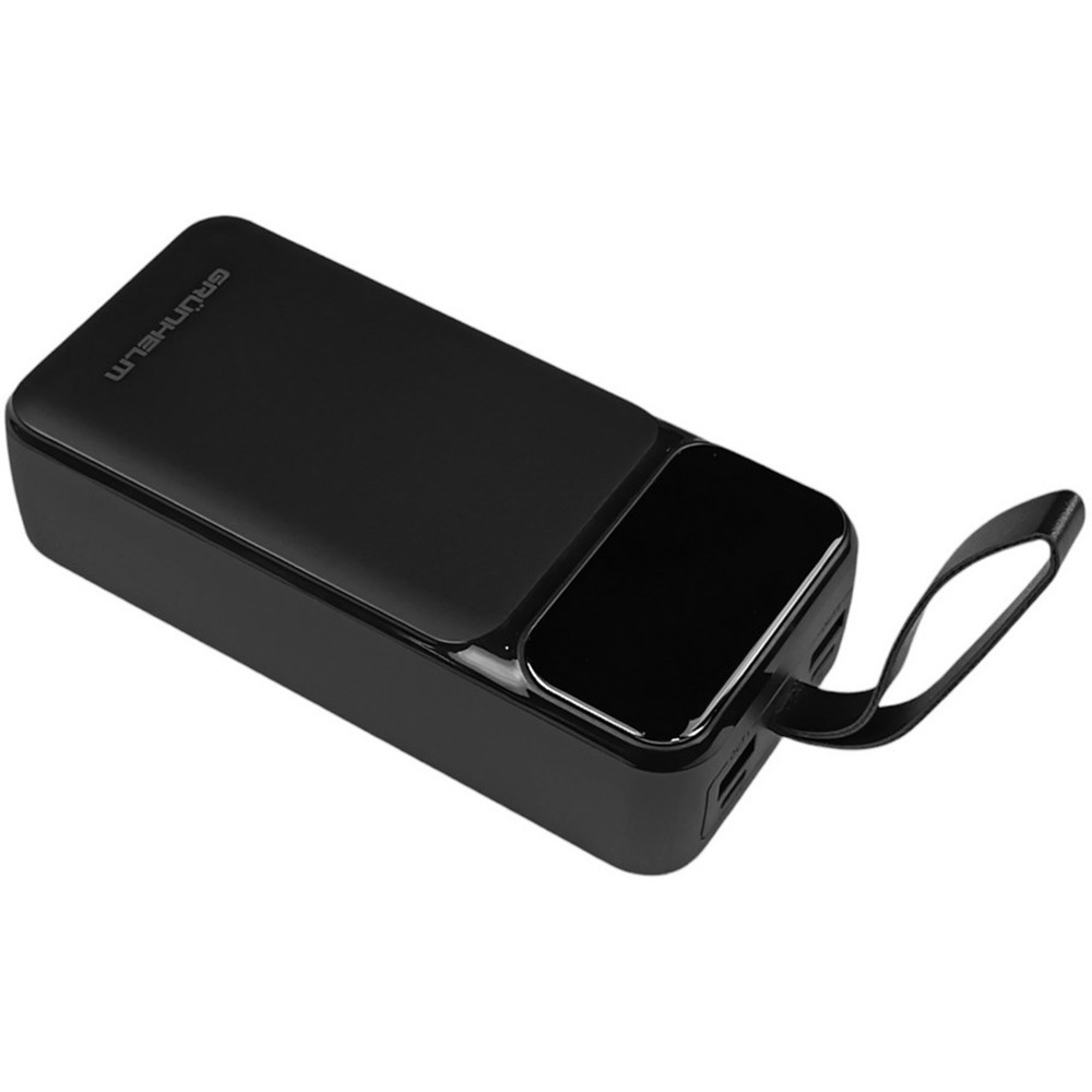 Powerbank GRUNHELM 30000mAh 22.5W Black (GP-30BQC) Тип аккумулятора Li-Pol