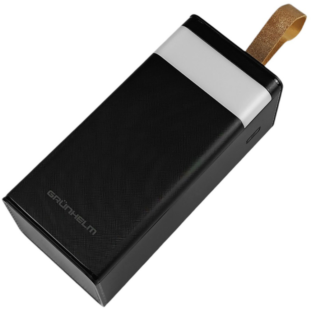 Внешний вид Powerbank GRUNHELM 50000mAh 22.5W Black (GP-50BQC)