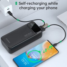 Powerbank CHOETECH B730 30000 mAh 22.5W Black (B730-BK)