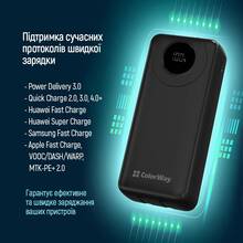 Powerbank COLORWAY 20000 mAh EnergyPlus LCD Black (CW-PB200LPB4BK-PDD)