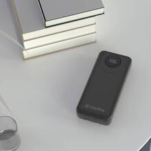 Powerbank COLORWAY 20000 mAh EnergyPlus LCD Black (CW-PB200LPB4BK-PDD)