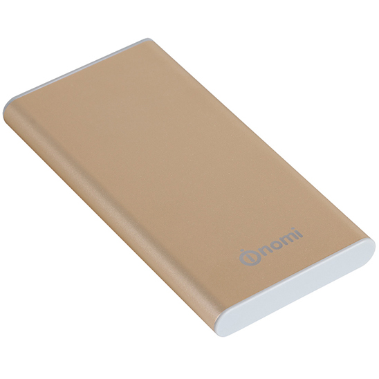 Powerbank NOMI M100 10000 mAh золотий Ємність 10000