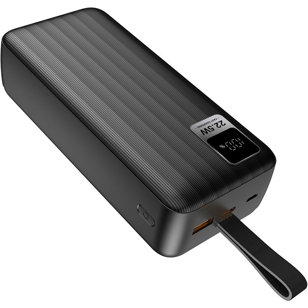 Внешний вид Powerbank COLORWAY 30000 mAh LCD Black (CW-PB300LPC5BK-PDD)