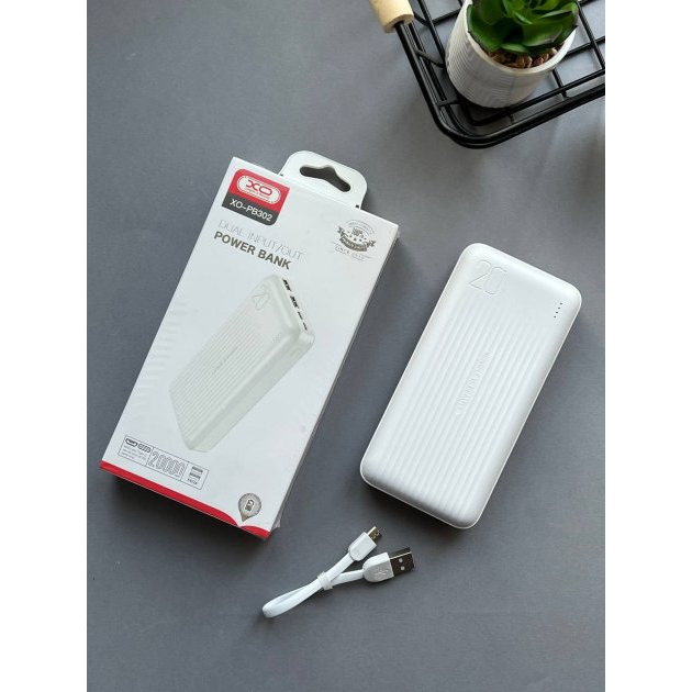 Powerbank XO 20000mAh PB302 White (XK-PB302-WH) Вихідні роз'єми інтерфейси USB