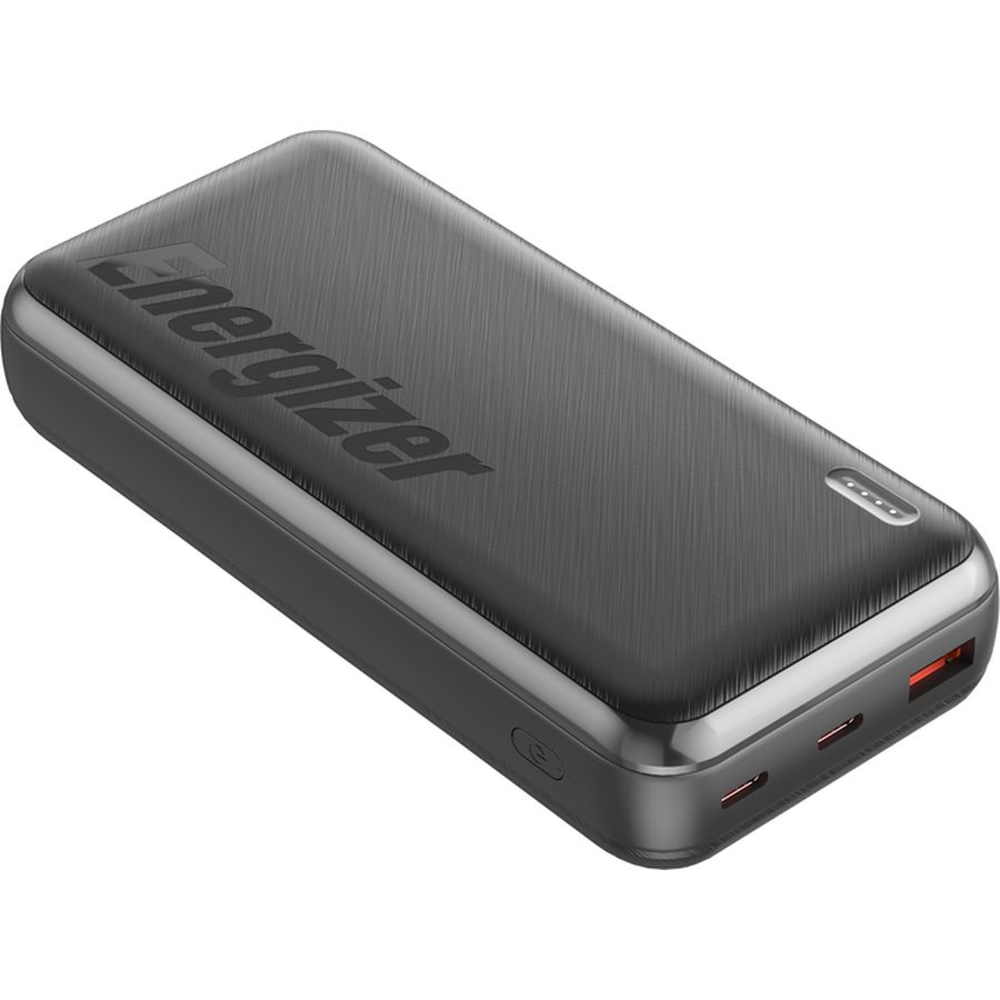 Powerbank  ENERGIZER UE20055PQ 20000 mAh PD20W + QC22.5W Black (UE10055PQ) Тип акумулятора Li-Pol