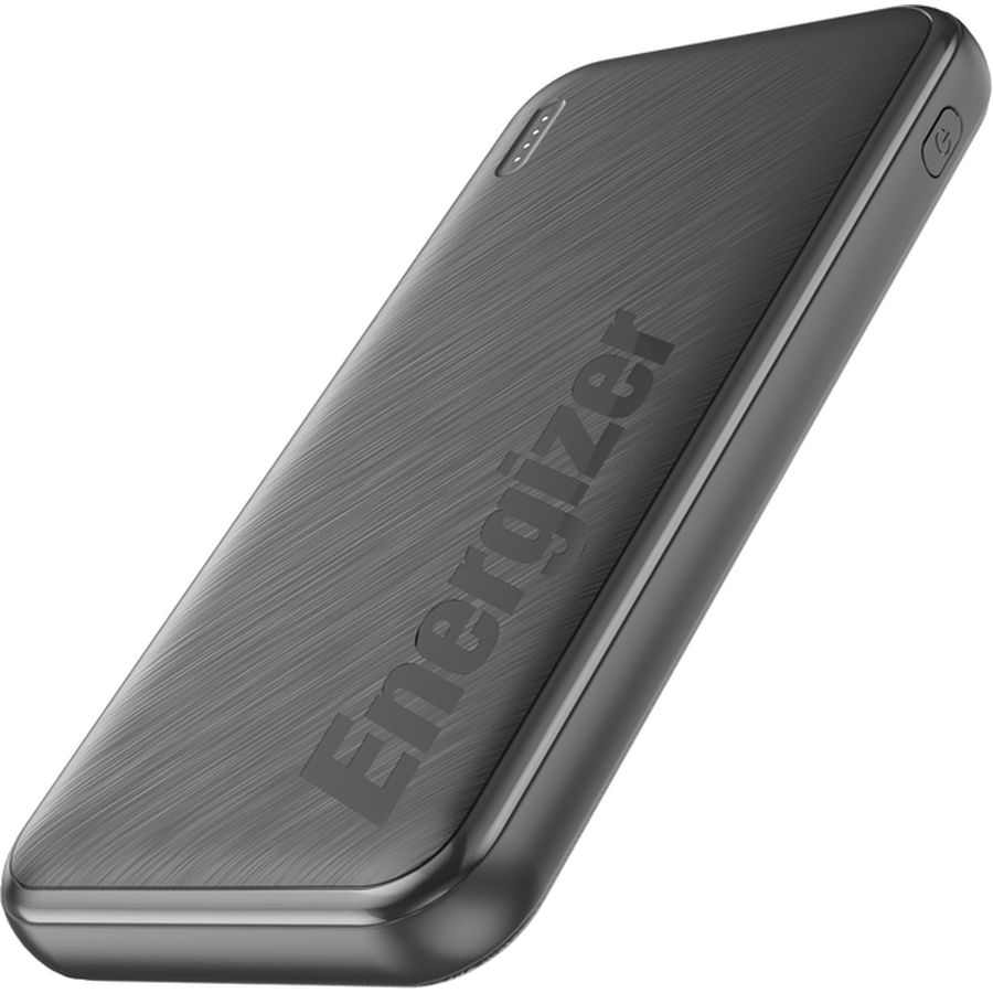 Powerbank ENERGIZER UE10055PQ 10000 mAh PD20W + QC22.5W Black (UE10055PQ) Вхідний роз'єм USB Type-C