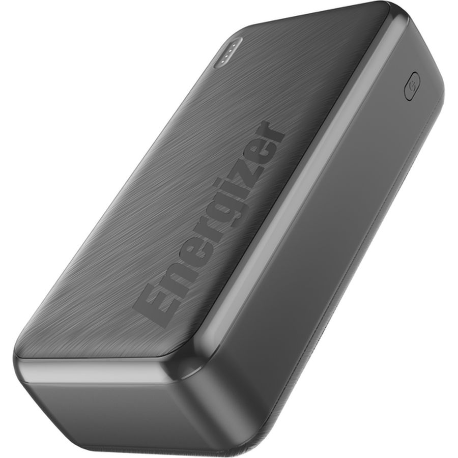 Powerbank ENERGIZER UE30055PQ 30000 mAh PD20W + QC22.5W Black (UE30055PQ) Ємність 30000