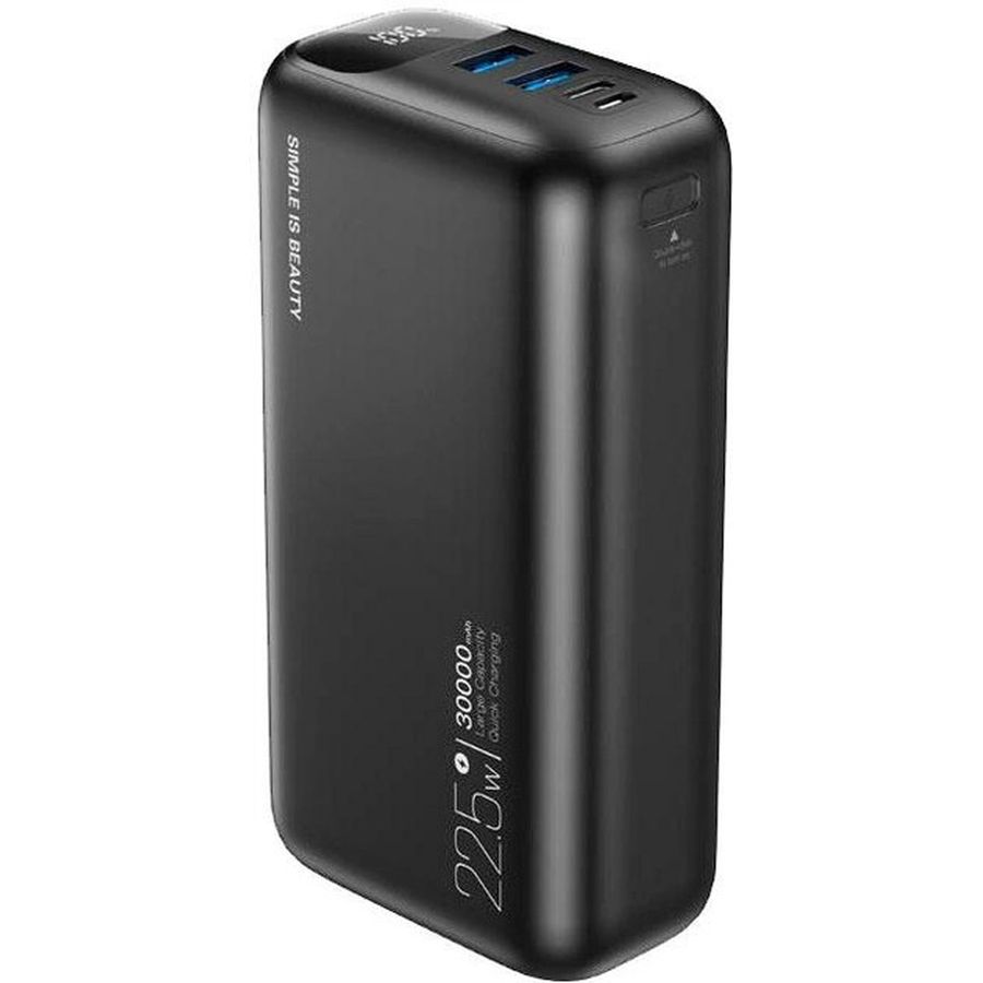 Powerbank XO PR200 30000 mAh PD20W + QC22.5W Black (PR200_Black) Торгова марка XO