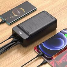 Powerbank XO PR157 40000 mAh 3-Input PD20W + QC22.5W Black (PR157_Black)