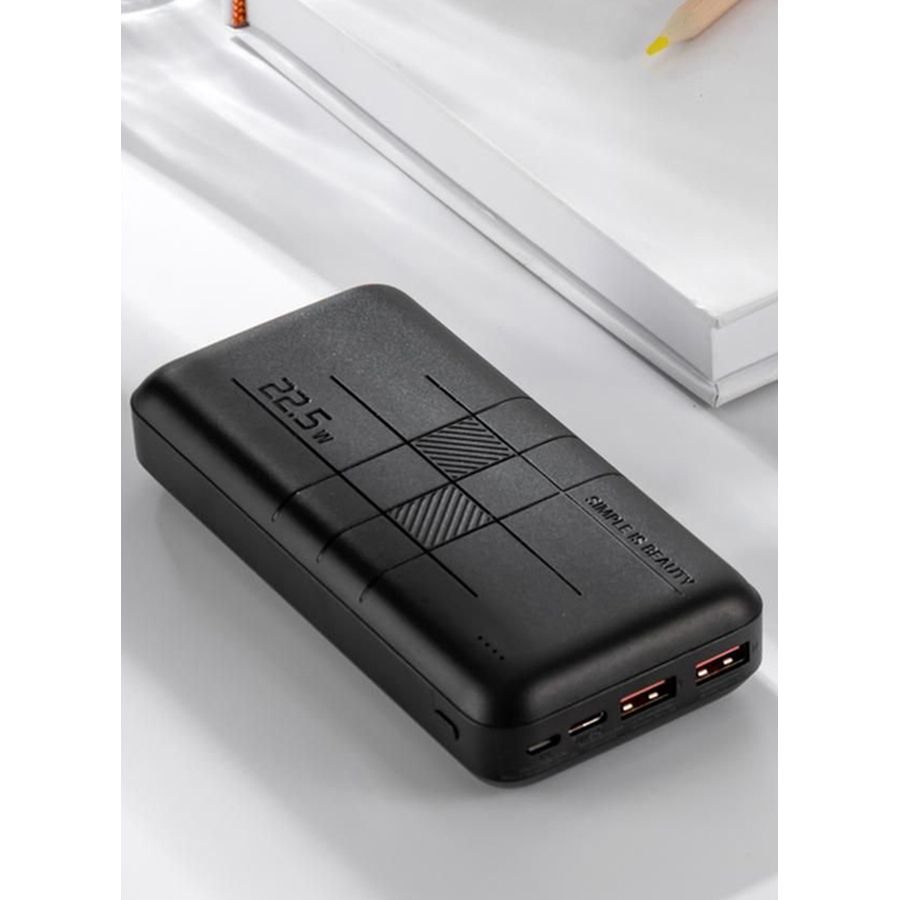 Рowerbank XO PR187 10000 mAh 22.5W Black (XK-PR187) Тип аккумулятора Li-Pol