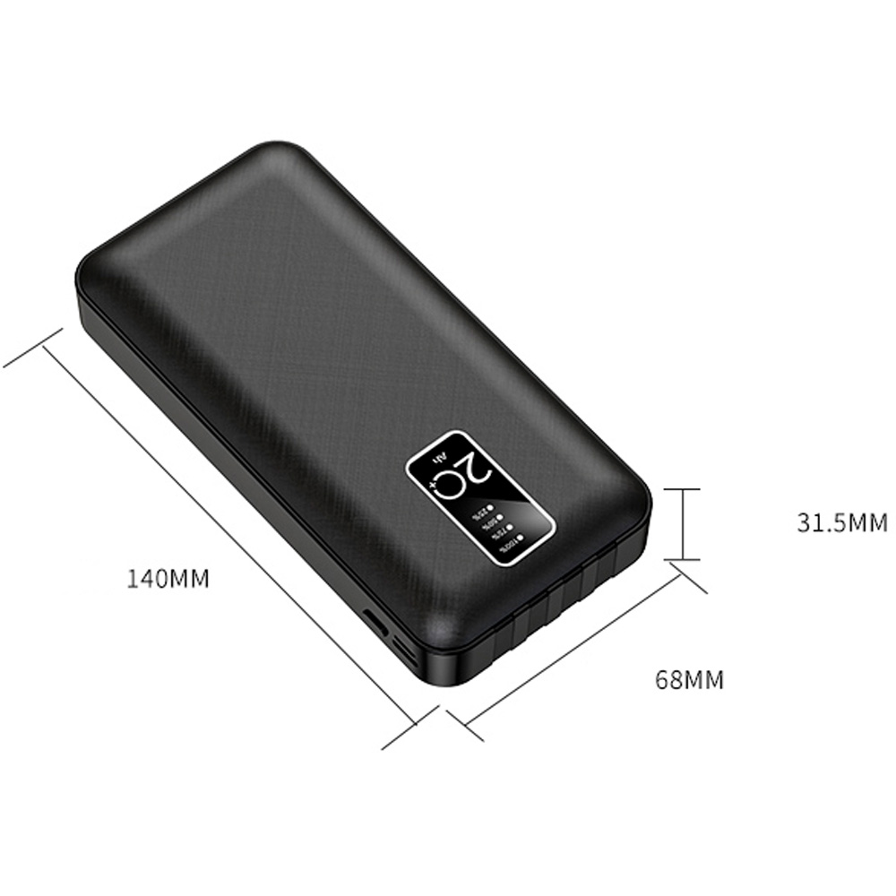 PowerbankLIONPATTON L20 20000 mAh 10W Black (LI-L20-BK) Тип акумулятора Li-Pol