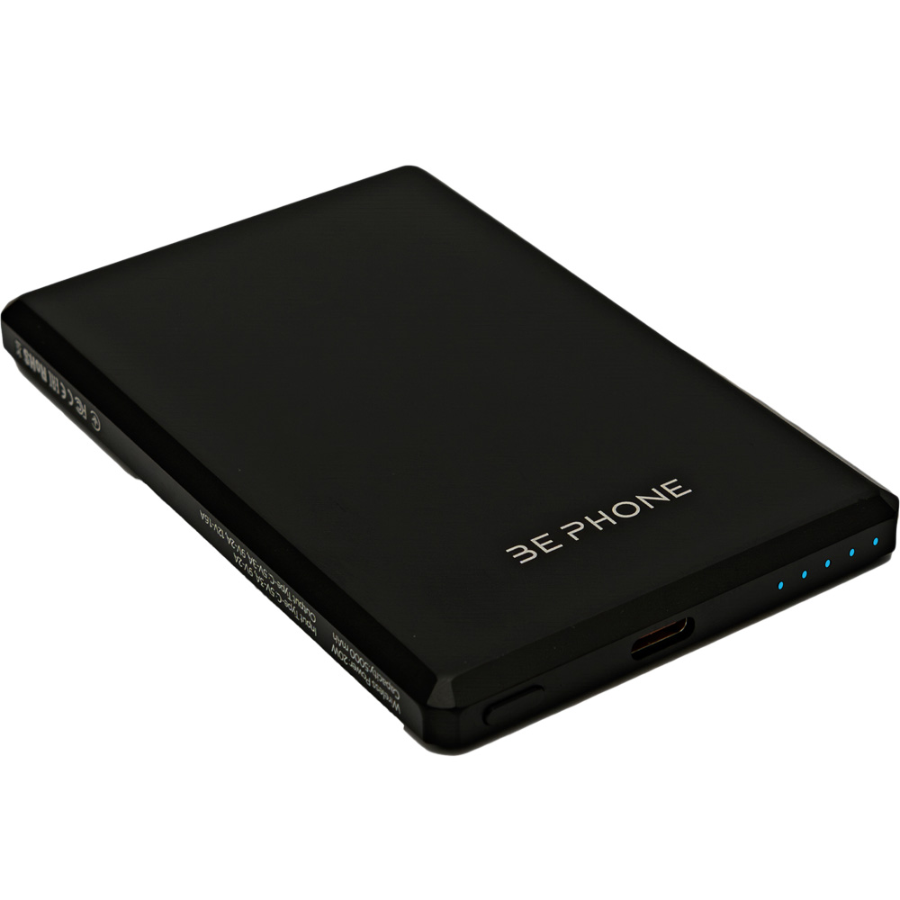 Ровербанк BEPHONE 5000mAh K5 MagSafe 20W Black (BP-K5-BK) Тип акумулятора Li-Ion