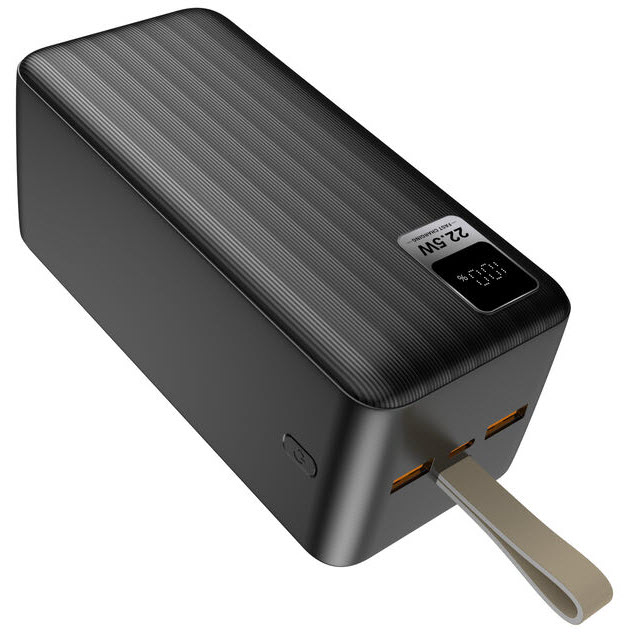 Powerbank GLOBEX 50000 mAh 22.5 W (P15LCDPD) Ємність 50000