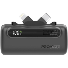 Powerbank PROMATE PowerUp-Duo 5000 mAh Black (powerup-duo.black)