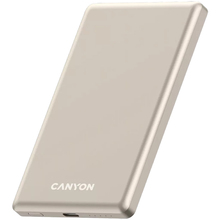 Powerbank CANYON 5000mAh OnPower 505 slim Magsafe PD20W Beige (CNS-CPB505BE)