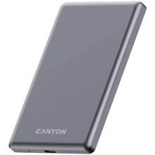 Powerbank CANYON 5000mAh OnPower 505 slim Magsafe PD20W Dark Grey (CNS-CPB505DG)