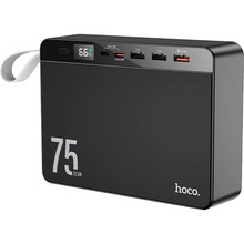 Купити у Кривому Розі - Powerbank HOCO J94 Overlord 22.5W 75000mAh Black (6931474779175)