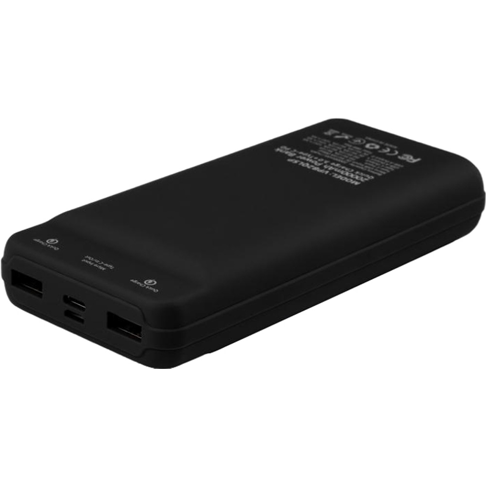 Зображення Rowerbank VINGA 20000 mAh QC3.0 Вlack (VPB2QLSBK)