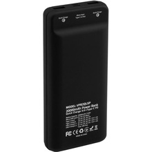 Rowerbank VINGA 20000 mAh QC3.0 Вlack (VPB2QLSBK)