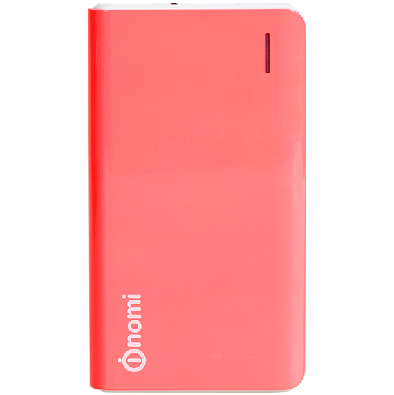 Powerbank NOMI P080 8000 mAh розовый Емкость 8000