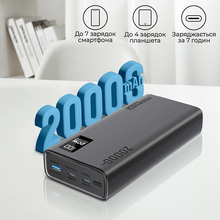 Powerbank PROMATE Bolt-20PD 20000mAh Black (bolt-20pd.black)