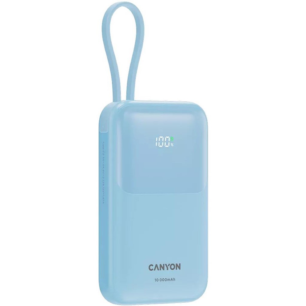 Powerbank CANYON OnPower 101 22.5W 10000mAh Blue (CNS-CPB101BL) Торгова марка CANYON