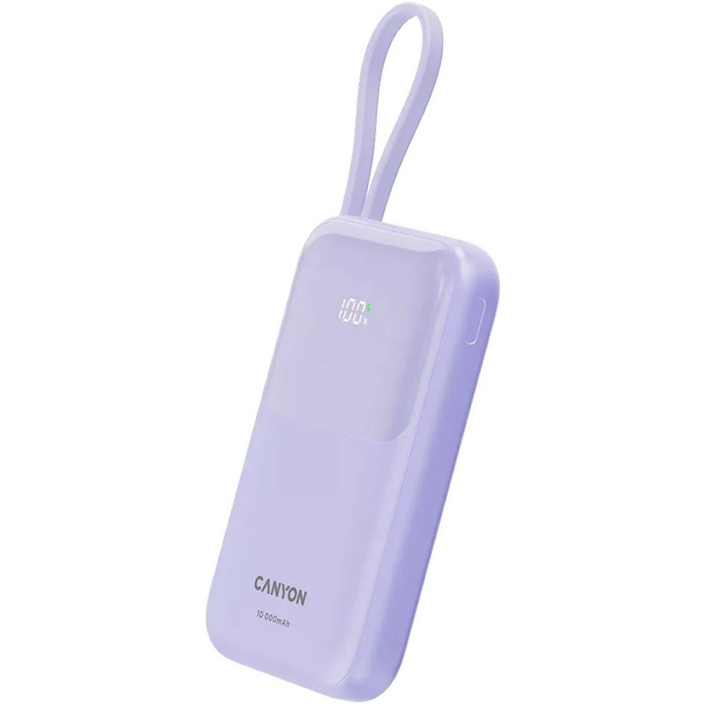 Powerbank CANYON OnPower 101 22.5W 10000mAh Purple (CNS-CPB101PU) Торговая марка CANYON