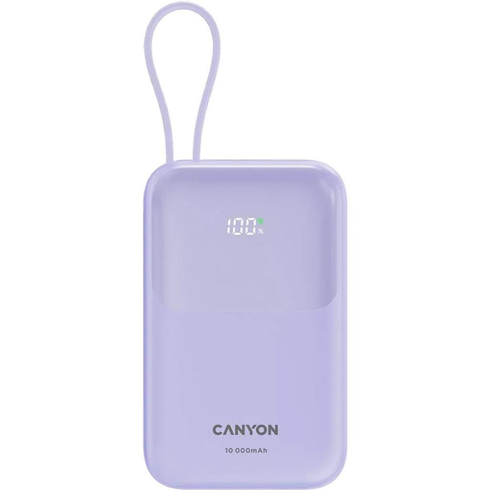 Powerbank CANYON OnPower 101 22.5W 10000mAh Purple (CNS-CPB101PU)