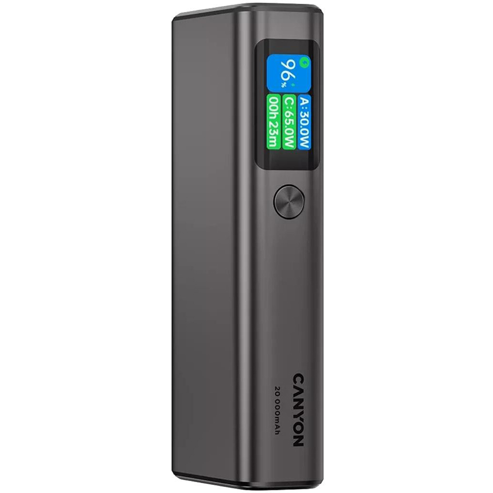 Powerbank CANYON OnPower 230 130W 20000mAh Dark Grey (CNS-CPB230DG) Торговая марка CANYON