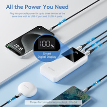 Рowerbank VENTION 20000mAh 22.5W White (FHLW0)
