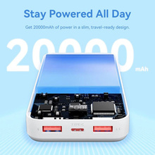 Рowerbank VENTION 20000mAh 22.5W White (FHLW0)