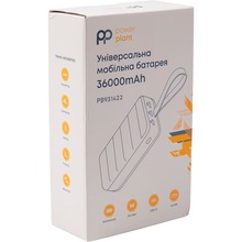 Powerbank POWERPLANT 36000 mAh 20W Black (PB931422)